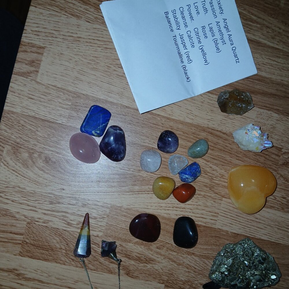 Mineral stones and gems